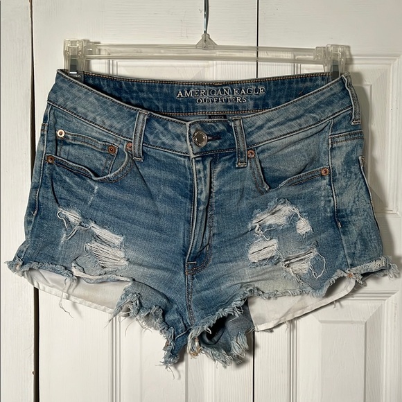 American Eagle Outfitters Pants - American Eagle Outfitters Women's Blue Denim Shorts